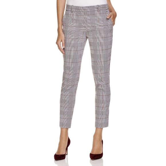 THEORY "Treeca CL" Pant in Brant Check, size 6 - Picture 1 of 4